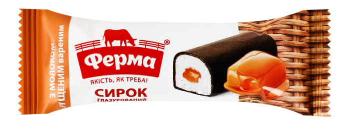 detail Sladky tvaroh se slazeným mlékem 36g Ferma