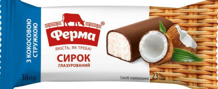 detail Sladký tvaroh s kokosem 36g Ferma