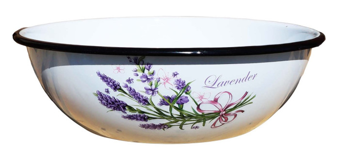 detail Smaltovaná misa Levanduľa 1,5L