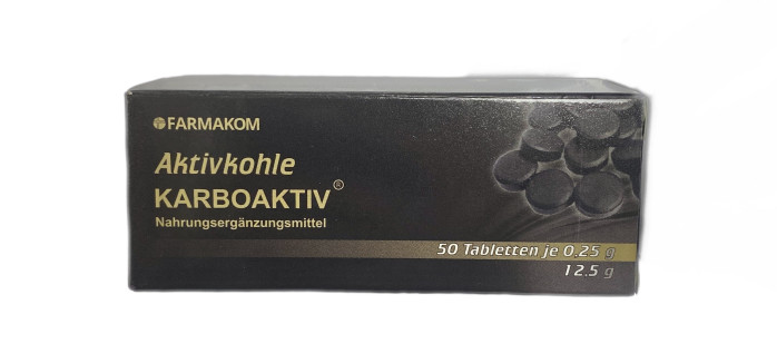 detail Aktivirovaný ugol 50tbl KARBOAKTÍV