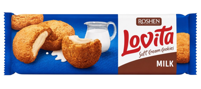 detail Sušienky s mliečnou náplňou 127g Lovita