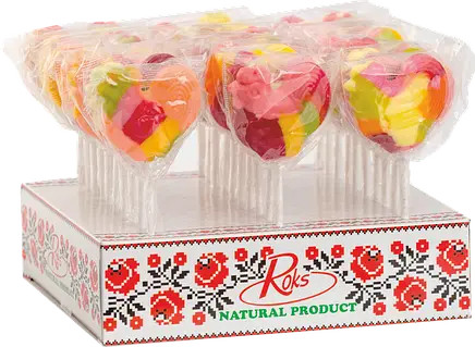 detail Lízatko Kohútik farebné 23 g