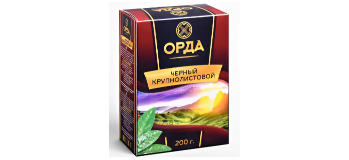 detail Čaj černý velkolistý, sypaný 200g Orda