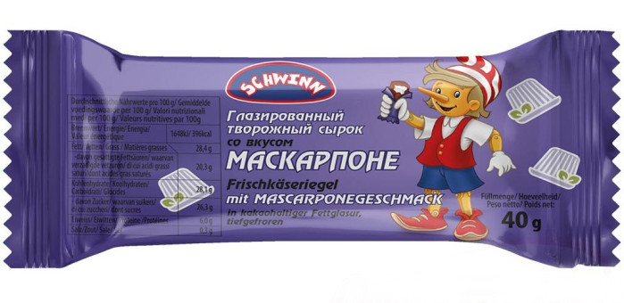 detail Sladký tvaroh v čokolade Mascarpone 40g Buratino