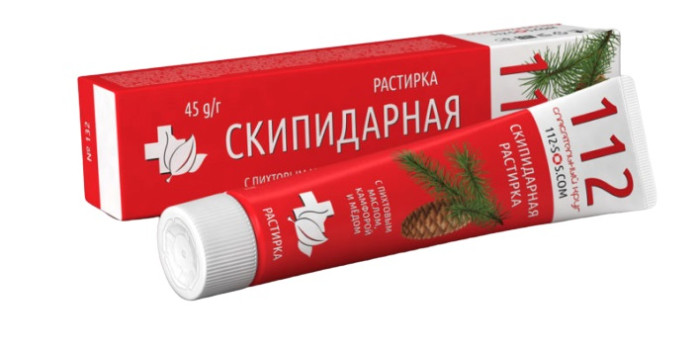 detail Terpentínová masť 112 Záchranár 45g (Skipidarnaya)