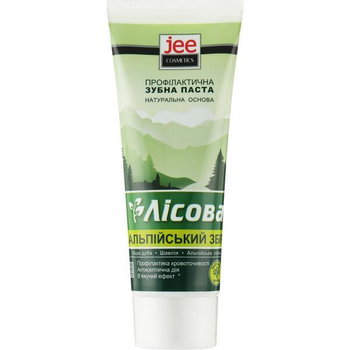 detail Zubná pasta Lesný Alpínsky zber 75 ml Jee Cosmetics
