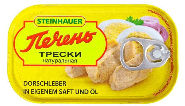 detail Tresčia pečeň 120g Steinhauer
