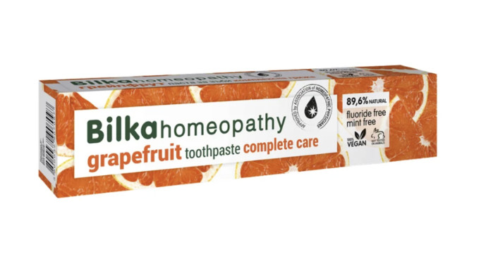 detail Zubná pasta komplexná starostlivosť Grapefruit 75 ml BilkaDent 