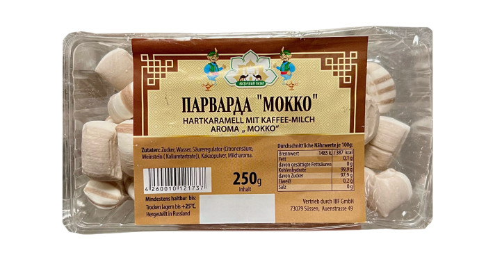 detail Parvarda Mokko 250 g Vostočny Bazár