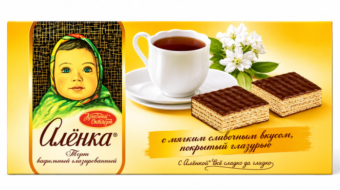 detail Oblátková torta ALENKA 250g