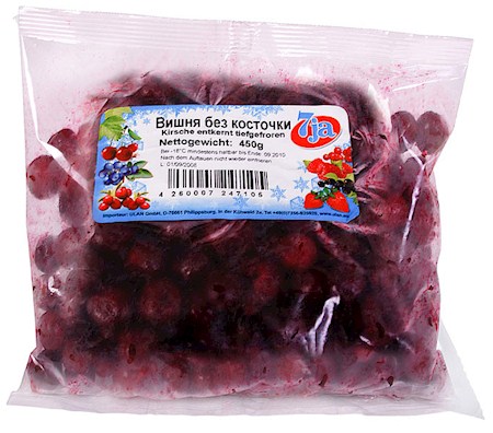 detail Mražená višně 450g 7-JA