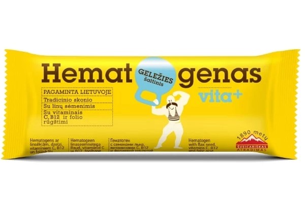 detail Hematogén s ľanovým semienkom Vita+ 50g
