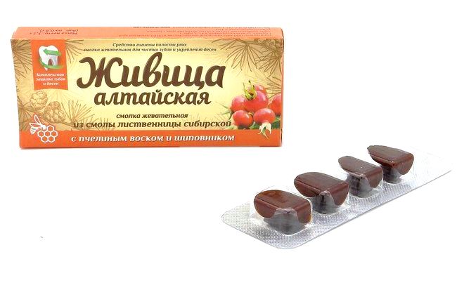 detail Živica (smolka) s ružičkou 4 * 0,8 g