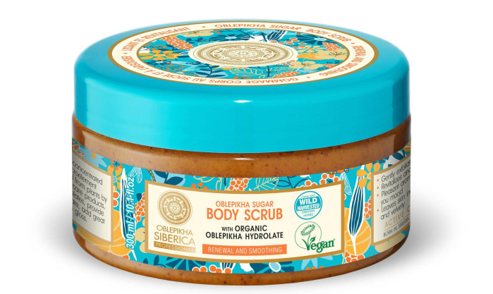 detail Prírodný revitalizačný telový peeling 300g Natura Siberica