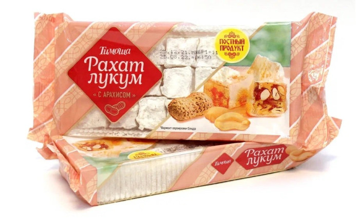 detail Rahat-lukum s arašidmi 250g Timoša