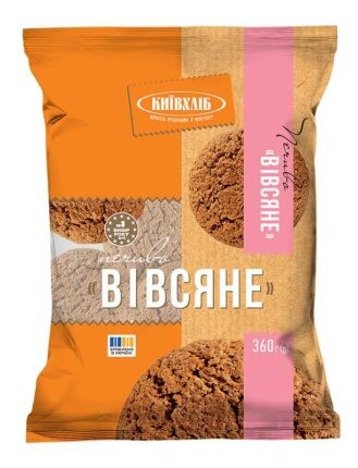 detail Ovsené sušienky 360 g Kyivchlib