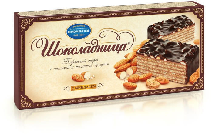 detail Oplatkový dort s mandlemi 230g Šokoladnica