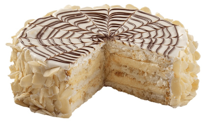 detail Torta ESTERHÁZY s mandľami 1 kg