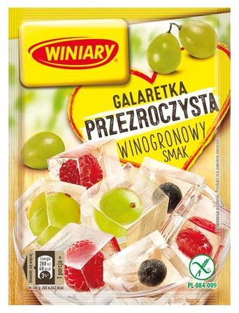 detail Želé s príchuťou hrozna 75 g Galaretka Winiary
