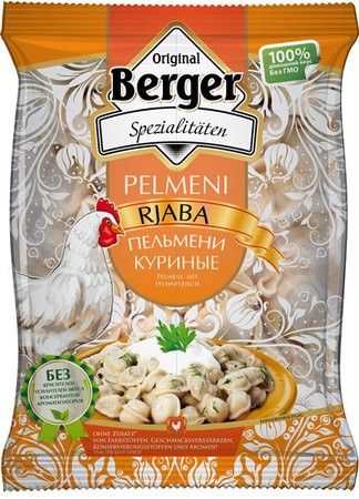 detail Pelmeně RJABA 900g Berger