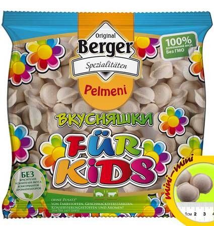 detail Pelmene Vkusnjašky Berger 400g