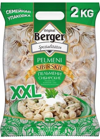 detail Pelmeně Sibiřské Berger 2000g