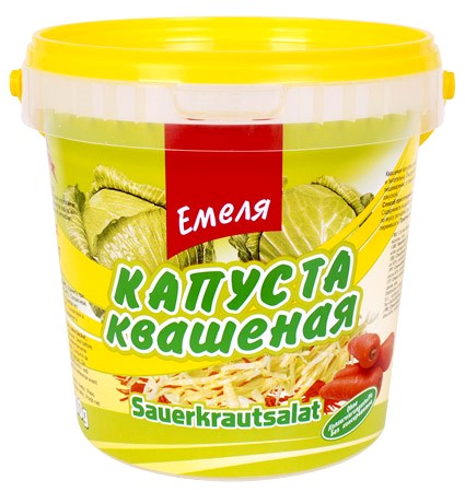 detail Kvašené zelí Emelja 900g