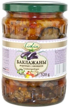 detail Nakládaný Lilek se zeleninou Lidia 520g