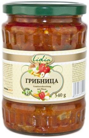 detail Zeleninová směs s houbami Gribnica 540g