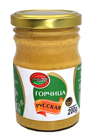 detail Horčica ruská Tapako 200g