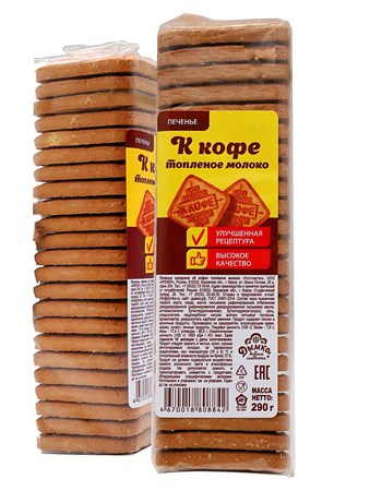 detail Sušenky do kávy přepuštěné mléko 290g Dymka