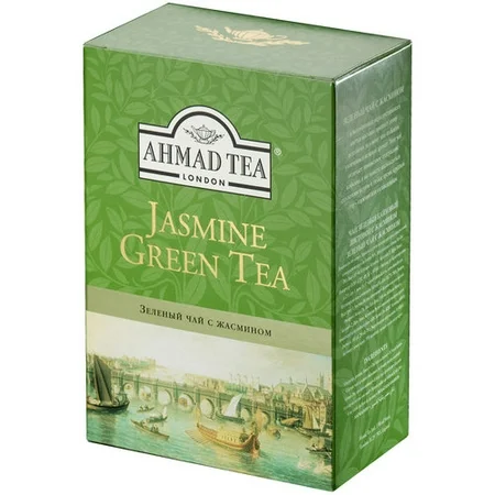detail Zelený sypaný čaj s jazmínom AHMAD TEA 250 g