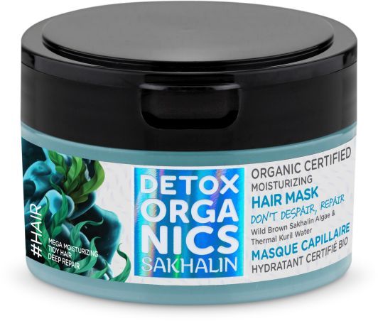 detail Hydratačná maska na vlasy 200 ml DETOX ORGANICS SAKHALIN N.S.