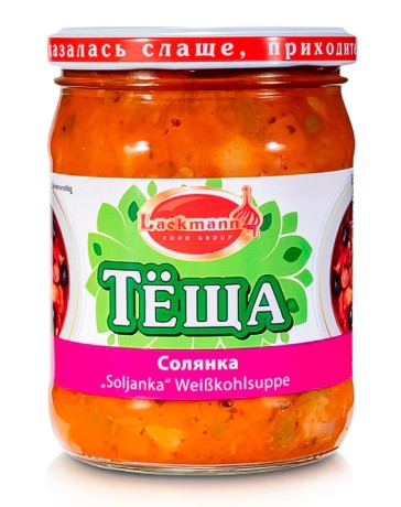 detail Polievka Soljanka Svokra 480 g Lackmann