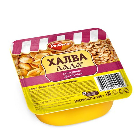 detail Halva Lada sezamovo-arašidová 250 g Rot Front