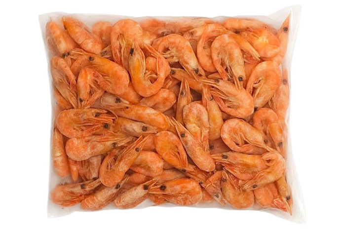 detail Nórske krevety mrazené 1kg Rud