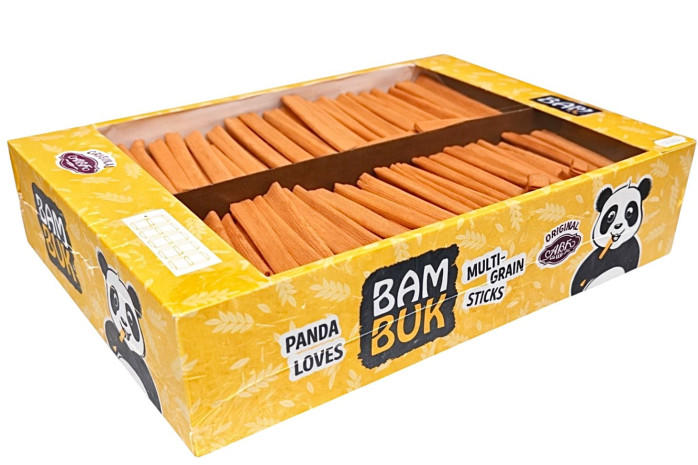 detail Tyčinky Bam-Buk s príchuťou jahoda a krém 2200g ABK