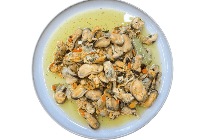 detail Marinované mušle v oleji Limbo Food