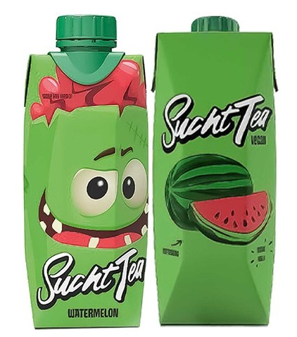 detail Watermelon tea 0,5L SuchtTea