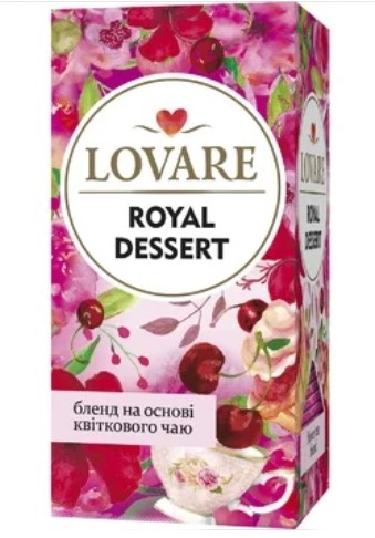 detail Čaj Royal dessert24*1,5g Lovaré