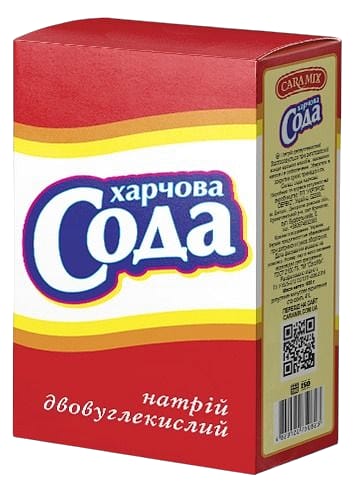 detail Jedlá sóda 400 g Caramix