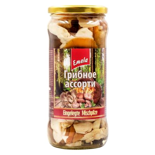 detail Nakládané Houby (mix) Emelja 395g