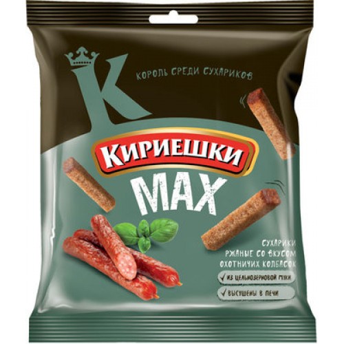 detail Suchariky Lovecké párky Kiriešky 40g