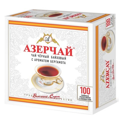detail Čierny čaj s bergamotom 100*2g Azercay