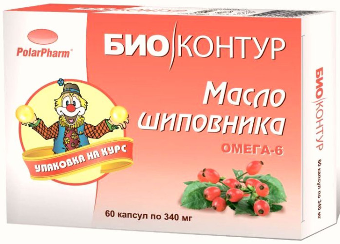 detail Šípkový olej 60*340mg Bio Kontur