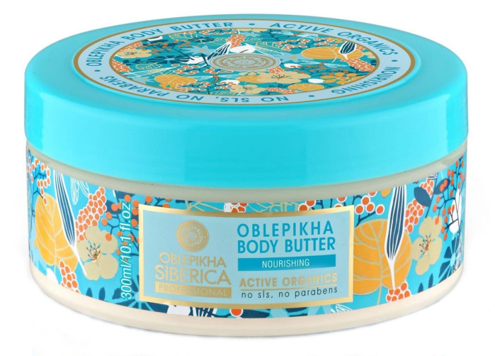 detail Rakytníkové maslo na telo 300ml Natura Siberica