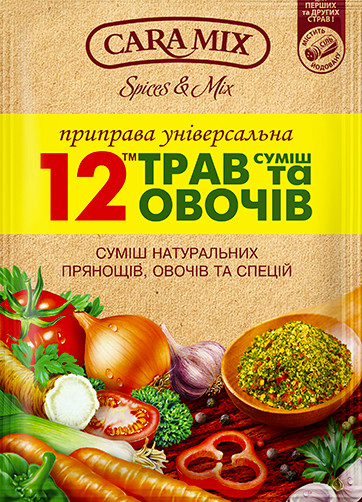 detail Korenie 12 bylín a zeleniny 70 g Caramix