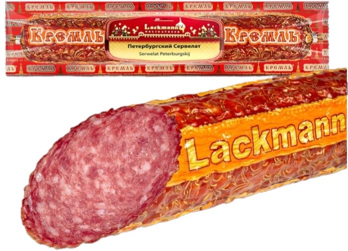 detail Peterburgskij servelat Lackmann 350g
