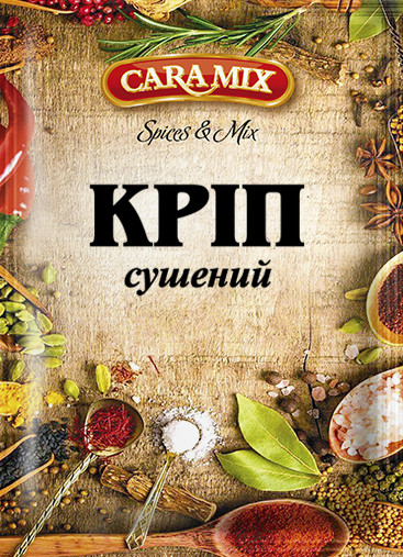 detail Sušený kôpor 8g Caramix
