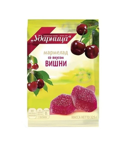 detail Marmeláda s príchuťou čerešne 325 g Udarnica